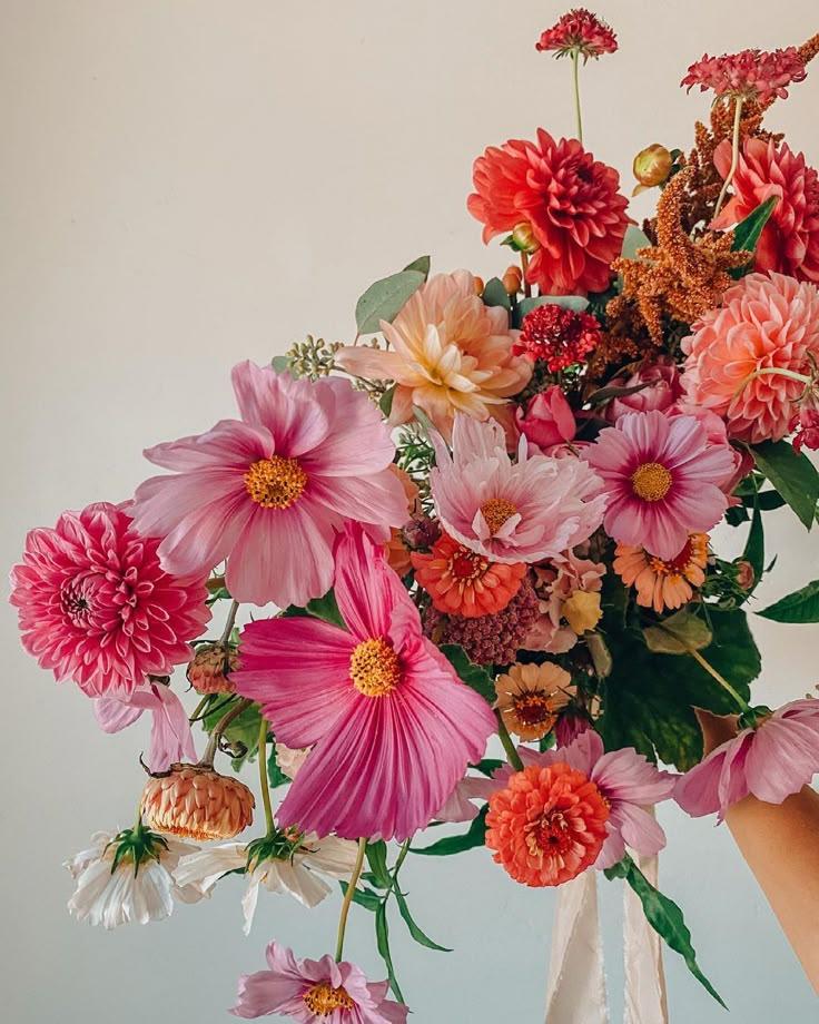 Sunset Harmony Floral Symphony